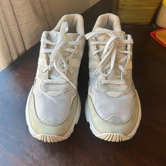 adidas Other - adidas Men's White and Beige Retro Runner Sneakers